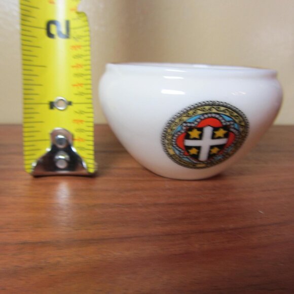 W.H. Goss crested heraldry china vintage Dunmow Priory (GC058 Grace) - Picture 5 of 7